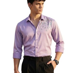 IndoPrimo Men’s Stylish Satin Shirt
